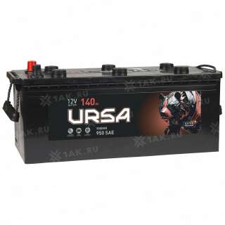 Аккумулятор URSA (140 Ah, 12 V) Прямая, L+ D5 арт.UET1403