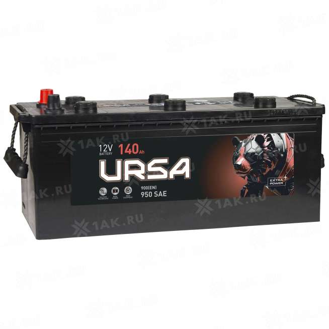 Аккумулятор URSA (140 Ah, 12 V) Прямая, L+ D5 арт.UET1403 0