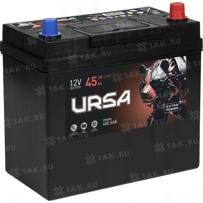 Аккумулятор URSA (45 Ah, 12 V) Обратная, R+ B24 арт.UEA450 0