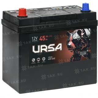 Аккумулятор URSA (45 Ah, 12 V) Прямая, L+ B24 арт.UEA451