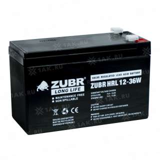 Аккумулятор ZUBR (9Ач,12 V) AGM 151х65х94/100 мм 2.7 кг
