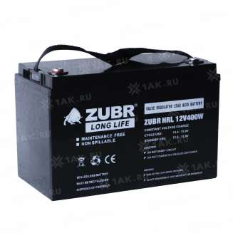 Аккумулятор ZUBR (110 Ач,12 V) AGM 328x172x225 мм 32 кг 7