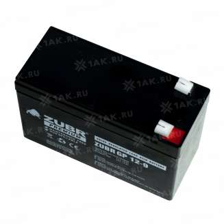 Аккумулятор ZUBR (9 Ач,12 V) AGM 151x65x94/100 мм 2.6 кг 8