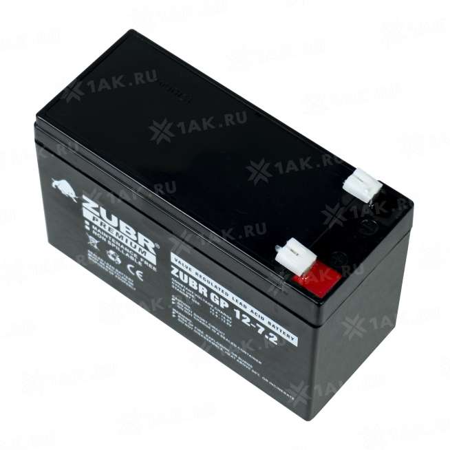 Аккумулятор ZUBR GP12-7.2 (7.2 Ач,12 V) AGM 7