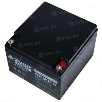 Аккумулятор ZUBR (26 Ач,12 V) AGM 166x175x125 мм 8 кг 9