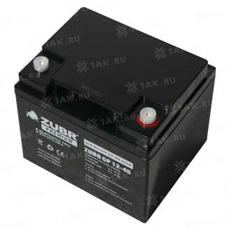 Аккумулятор ZUBR (45 Ач,12 V) AGM 197x165x172 мм 15 кг 8