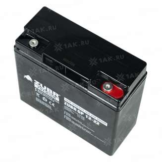 Аккумулятор ZUBR (22 Ач,12 V) AGM 181x77x167 мм 5.8 кг 8