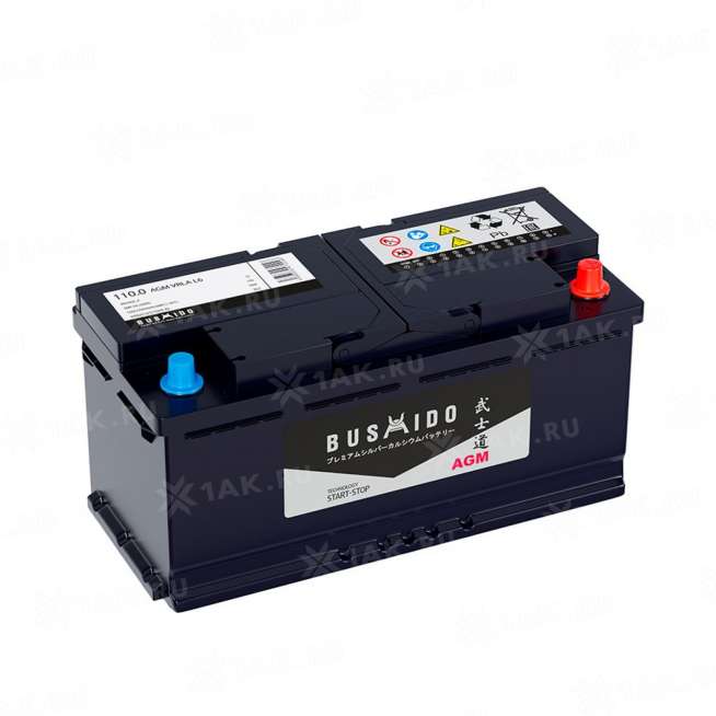 Аккумулятор BUSHIDO (110 Ah, 12 V) Обратная, R+ L6 арт.0129301 0