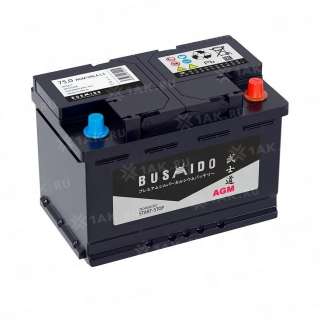 Аккумулятор BUSHIDO (75 Ah, 12 V) Обратная, R+ L3 арт.0129298