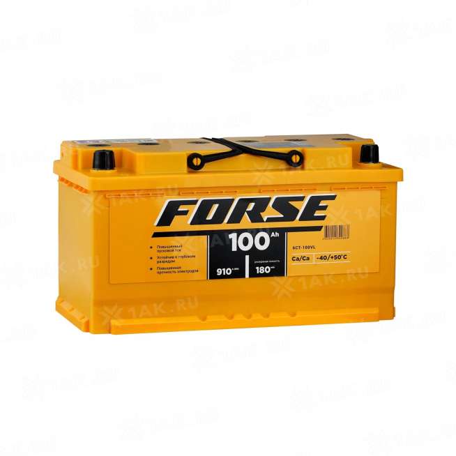 Аккумулятор FORSE (100 Ач, 12 V) Прямая, L+ L5 арт.П240040 0