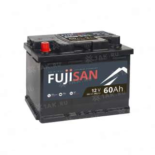 Аккумулятор FUJISAN (60Ач, 12 V) Прямая, L+ L2 арт.FU601SU