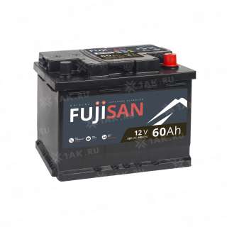 Аккумулятор FUJISAN (60Ач, 12 V) Обратная, R+ L2 арт.FU600SU