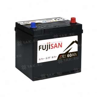 Аккумулятор FUJISAN (60Ач, 12 V) Обратная, R+ D23 арт.FE600JE