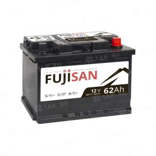 Аккумулятор FUJISAN (62Ач, 12 V) Обратная, R+ LB2 арт.FE620E