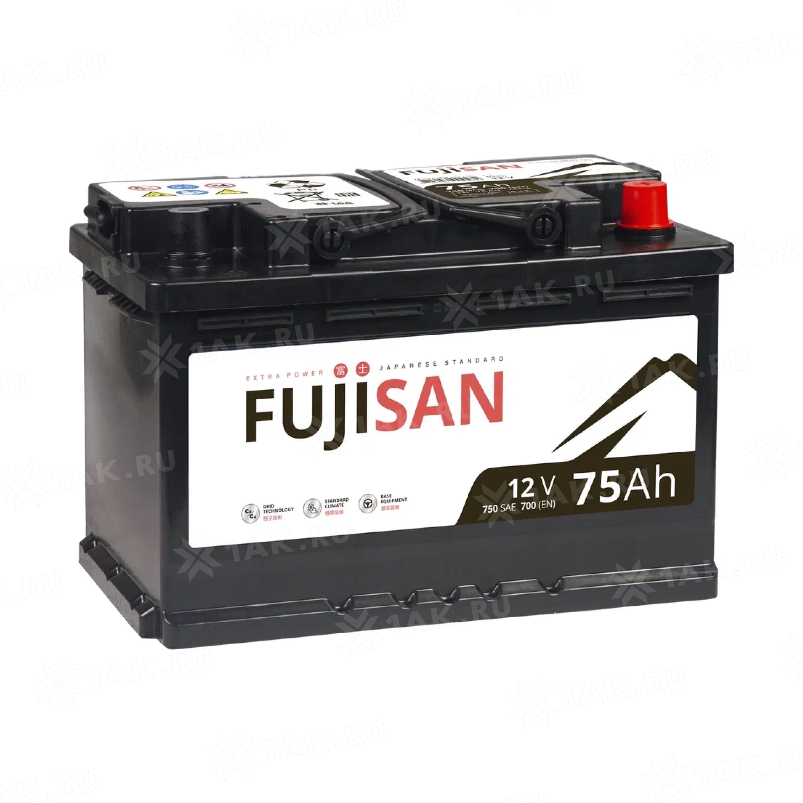 Купить аккумулятор FUJISAN (75 Ач) 700 A, 12 V Обратная, R+ арт