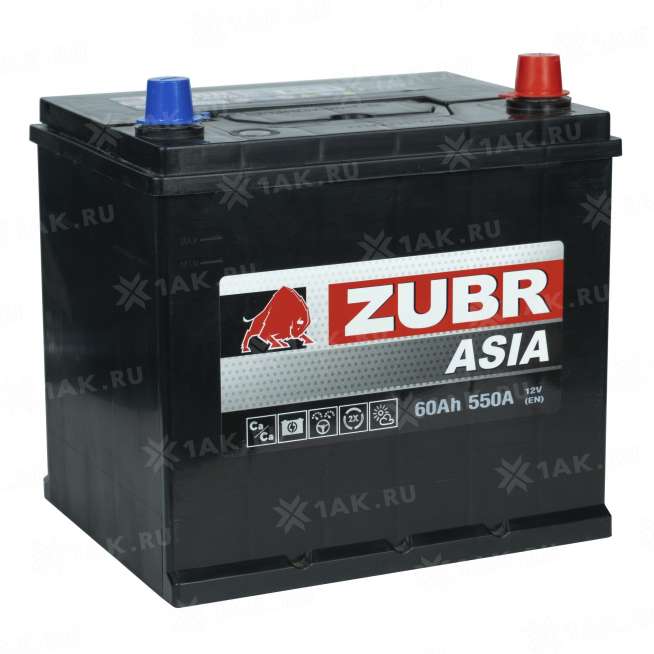 Аккумулятор ZUBR Ultra Asia (60 Ач, 12 V) Обратная, R+ D23 арт.ZSA600 3