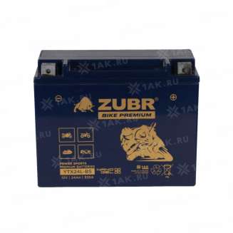 Аккумулятор ZUBR (24Ач, 12 V) Обратная, R+ YTX24L-BS арт.YTX24L-BS (ZubrPrem) 4