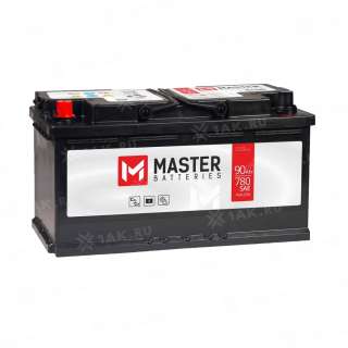 Аккумулятор MASTER BATTERIES (90Ач, 12 V) Прямая, L+ L5 арт.MB901