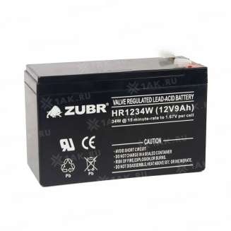 Аккумулятор ZUBR (9 Ач,12 V) AGM 151x65x94/100 мм 2.65 кг 6