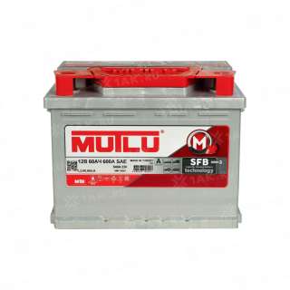 Аккумулятор MUTLU (60Ач, 12 V) Обратная, R+ L2 арт.L2.60.054.A