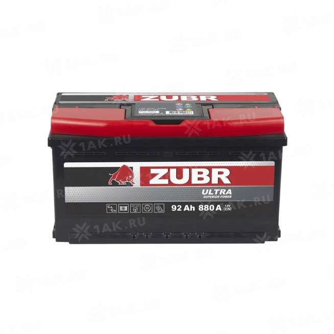 Аккумулятор ZUBR (92Ач, 12 V) Обратная, R+ LB5 арт.ZU920 0