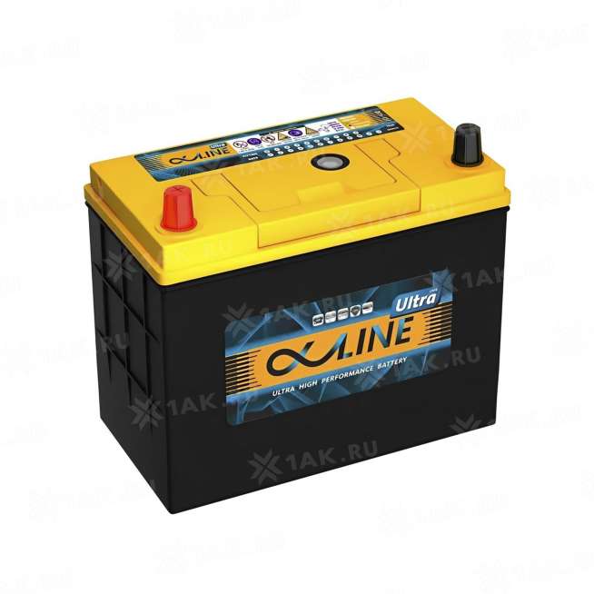 Аккумулятор ALPHALINE (59 Ач, 12 V) Прямая, L+ B24 арт.75B24R 0