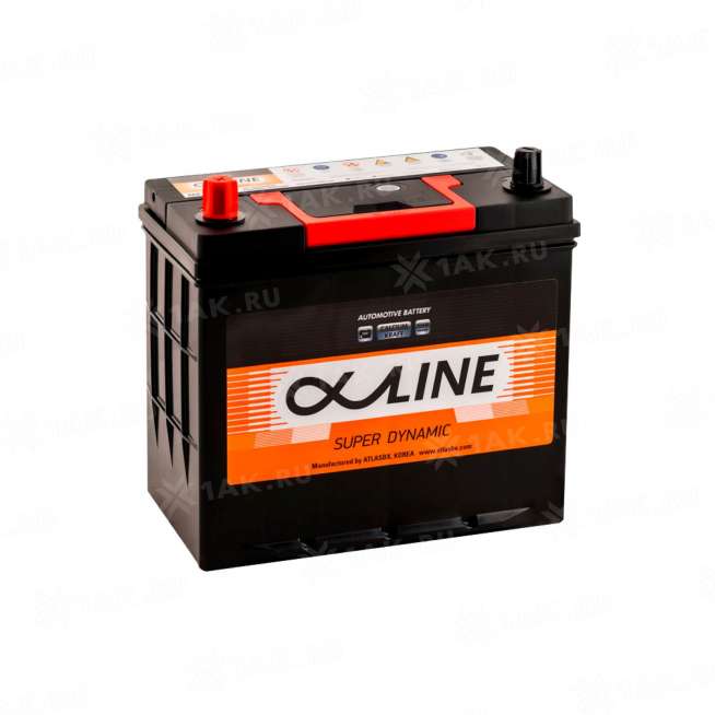 Аккумулятор ALPHALINE (52 Ач, 12 V) Прямая, L+ B24 арт.65B24R 0