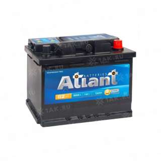 Аккумулятор ATLANT (62Ач, 12 V) Обратная, R+ LB2 арт.AT620