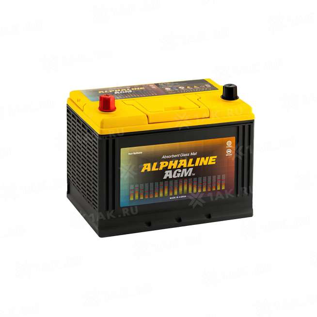 Аккумулятор ALPHALINE (75 Ач, 12 V) Прямая, L+ D26 арт.AXD26R 0