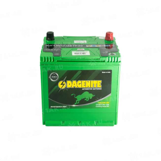 Аккумулятор DAGENITE (50Ач, 12 V) Прямая, L+ B24 арт.60B24L 0