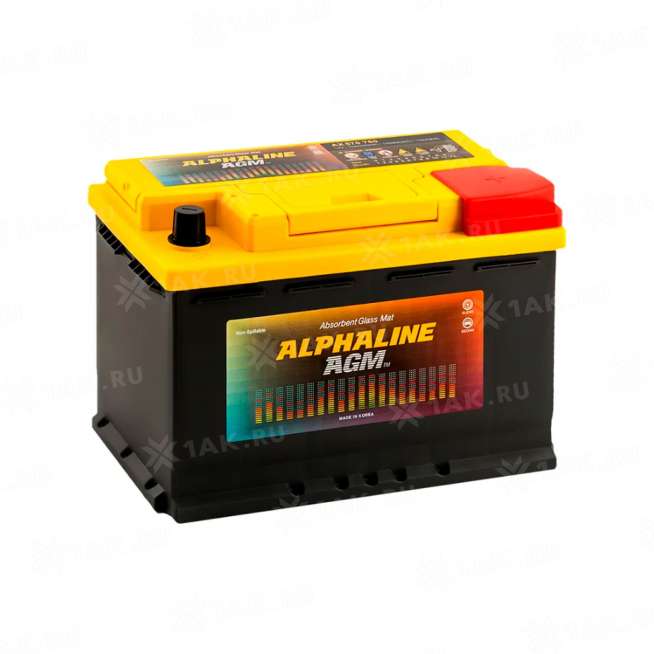 Аккумулятор ALPHALINE (70 Ач, 12 V) Обратная, R+ L3 арт.AX570760 0