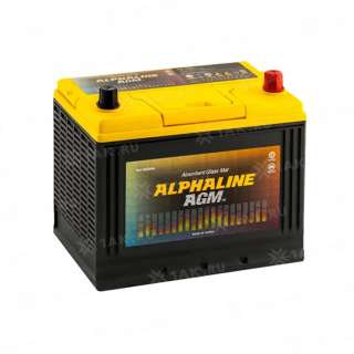 Аккумулятор ALPHALINE (50Ач, 12 V) Обратная, R+ D23 арт.AXS55D23L