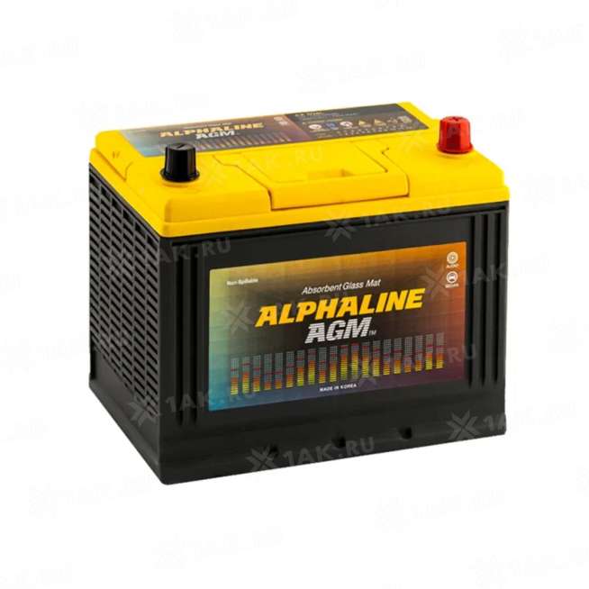 Аккумулятор ALPHALINE (50 Ач, 12 V) Обратная, R+ D23 арт.AXS55D23L 0