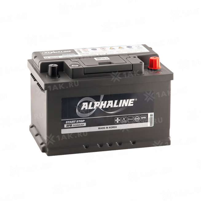 Аккумулятор ALPHALINE (70 Ач, 12 V) Обратная, R+ L3 арт.SE57010 0