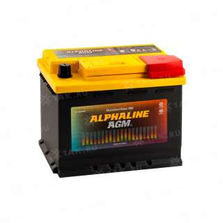 Аккумулятор ALPHALINE (60Ач, 12 V) Обратная, R+ L2 арт.AX560680