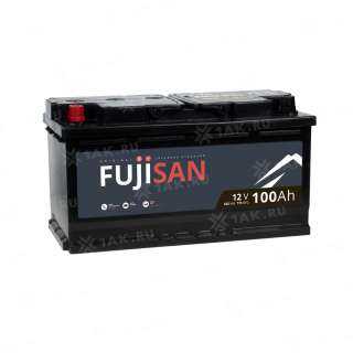 Аккумулятор FUJISAN (100Ач, 12 V) Прямая, L+ L5 арт.FU1001SU