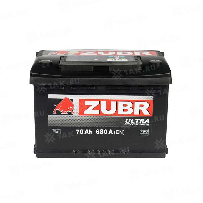 Аккумулятор ZUBR (70 Ач, 12 V) Обратная, R+ L3 арт.ZU700 0