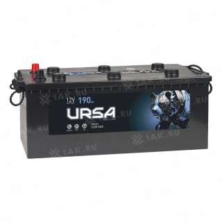 Аккумулятор URSA (190Ач, 12 V) Прямая, L+ D5 арт.UUT1903