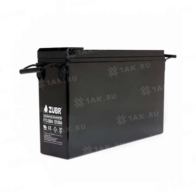 Аккумулятор ZUBR (200 Ач,12 V) AGM 546x125x323 мм 60.5 кг 7