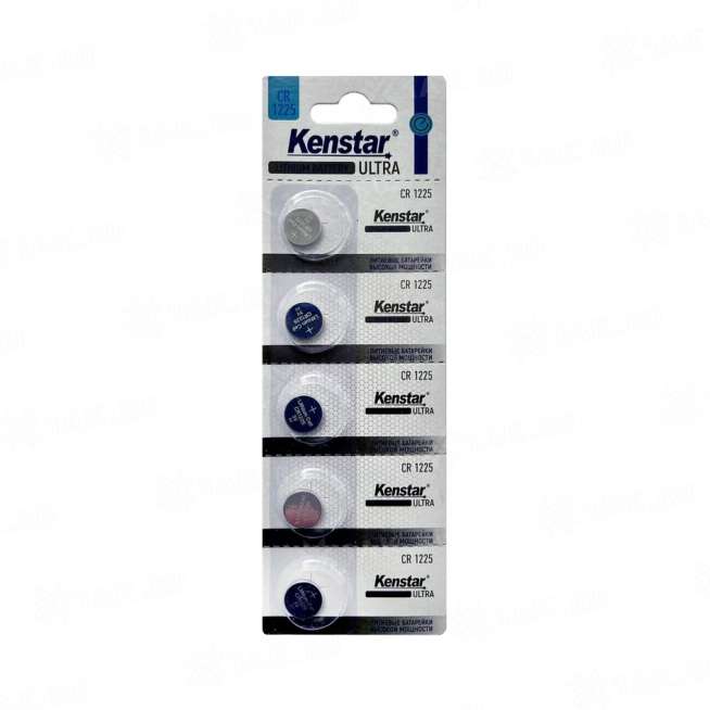 Литиевые батареи KenStar CR1225-5BL, 3V (5 блистеров) 0