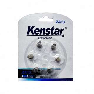 Алкалиновые батареи KenStar ZA13 BL-6, Zinc Air (5 блистеров)