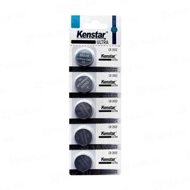 Литиевые батареи KenStar CR2032-5BL, 3V (3 блистера) 0