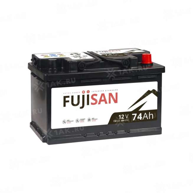 Аккумулятор FUJISAN (74 Ач, 12 V) Обратная, R+ LB3 арт.FE740E 0
