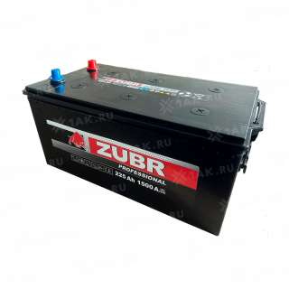 Аккумулятор ZUBR (225Ач, 12 V) R+ Грузовая, Прямая D6 арт.ZPTC2254