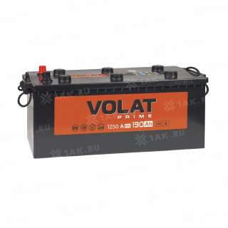 Аккумулятор VOLAT Prime Professional (190Ач, 12 V) Прямая, L+ D05 арт.VPT1903