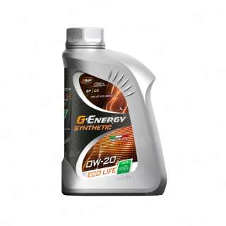 Масло моторное G-Energy Synthetic Eco Life 0W-20, 1л., Россия