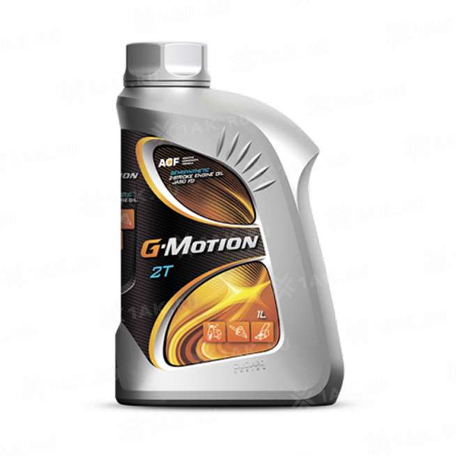 Масло моторное для двухтактных двигателей G-Motion 2T 1л, Россия1 л. G-Motion 2T 0