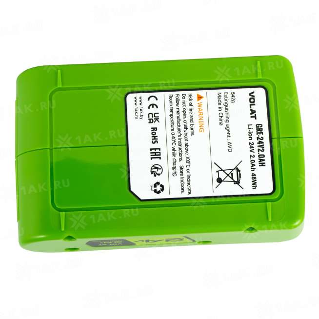 Аккумуляторы для электроинструмента GreenWorks (2 Ач) 24 V Li-ion VT-GRE-24-2 4