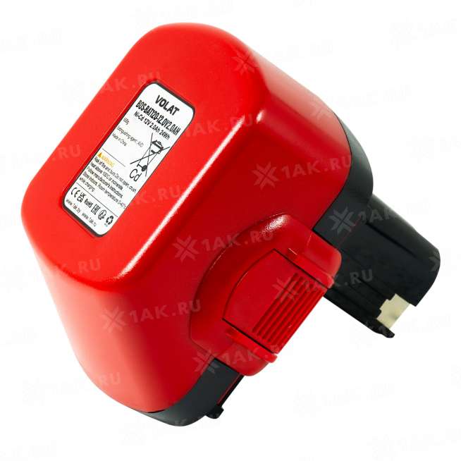 Аккумуляторы для электроинструмента BOSCH (2 Ач) 12 V Ni-Cd VT-BOS-BAT120-12.0V2.0AH 1