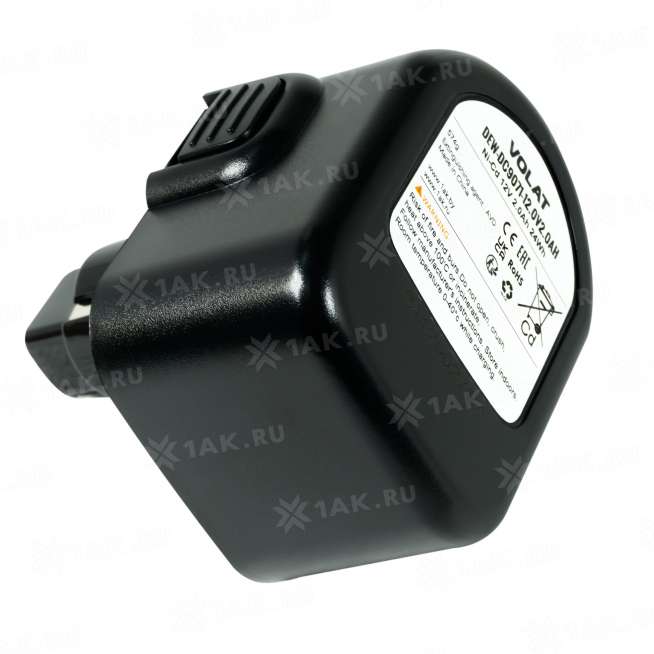 Аккумуляторы для электроинструмента DEWALT (2 Ач) 12 V Ni-Cd VT-DEW-DC9071-12.0V2.0AH 1